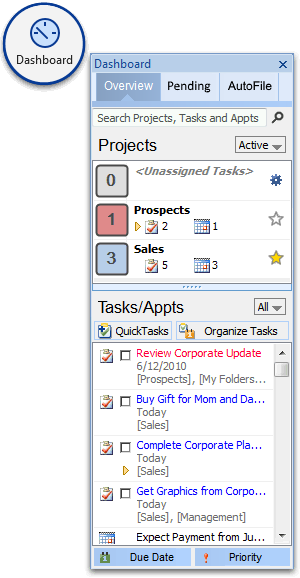 how to manage tasks in outlook